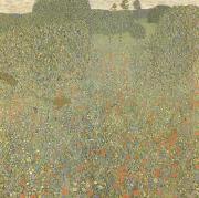 Gustav Klimt Poppy Field (mk20) oil painting reproduction